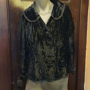 Vintage velvet top